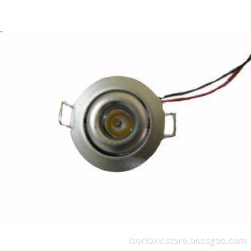 CRI 70 - 85 / 1W / 220V 7000 - 7500K Power Led Recessed Dow